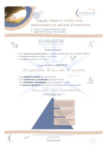 !!! PROCHAINE DATE PROGRAMME COLLECTIF DE PASSAGE À L&rsquo;ACTION ACTIVIUM !!!